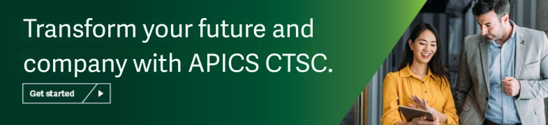 Transform your future with APICS CTSC