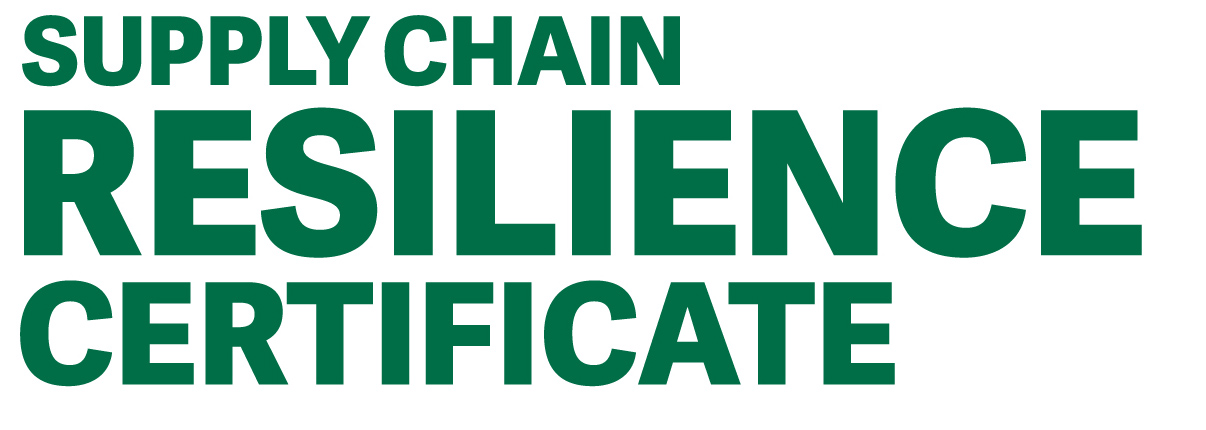 Supply Chain Resilience Certificate