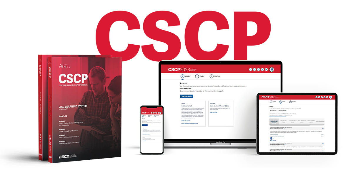Become a Certified Supply Chain Professional (CSCP)