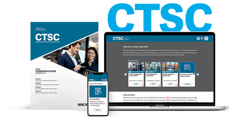 Certified in Transformation for Supply Chain (CTSC)