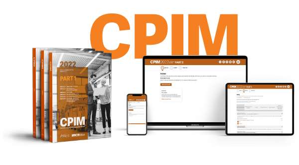 APICS CPIM 7 Planning and Inventory Management | ASCM