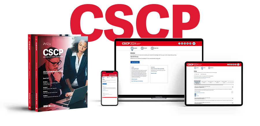 Become a Certified Supply Chain Professional (CSCP)