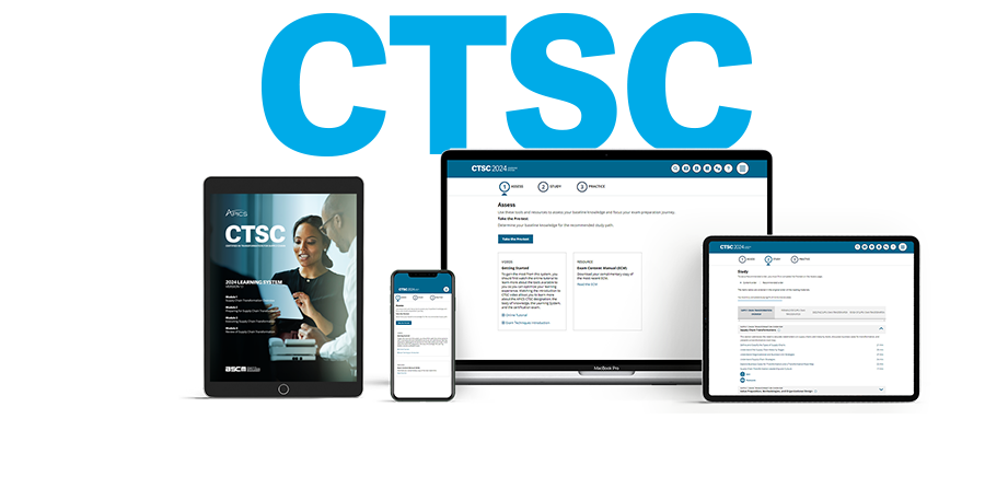 NEW! Certified in Transformation for Supply Chain (CTSC)