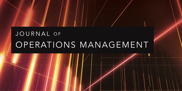 Journal of Operations Management 