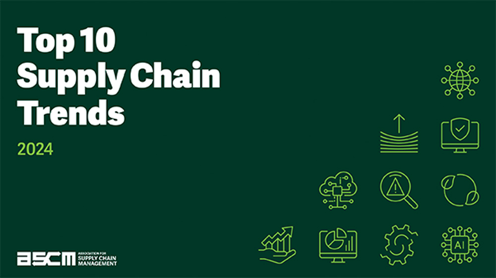Top 10 Supply Chain Trends in 2024 ASCM