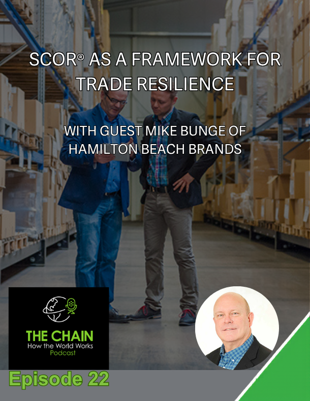 Episode 22: SCOR® as a Framework for Trade Resilience with Hamilton Beach Brands