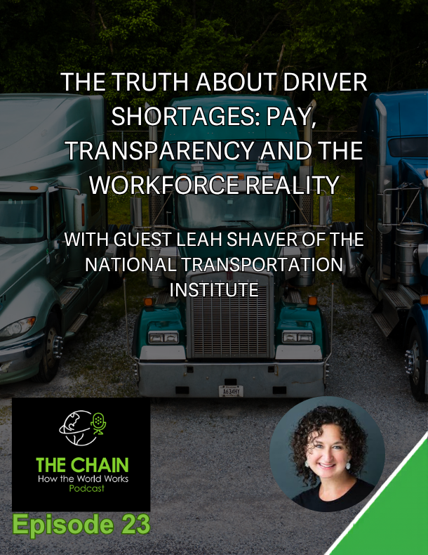 Episode 23: The Truth About Driver Shortages: Pay, Transparency and the Workforce Reality with The National Transportation Institute